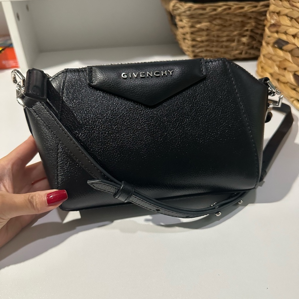 Givenchy Black Nano Antigonia Crossbody Bag